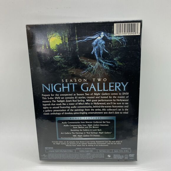 Night Gallery Complete Season 2 Two Second DVD One Rod Serling NEW Sealed - Picture 5 of 6